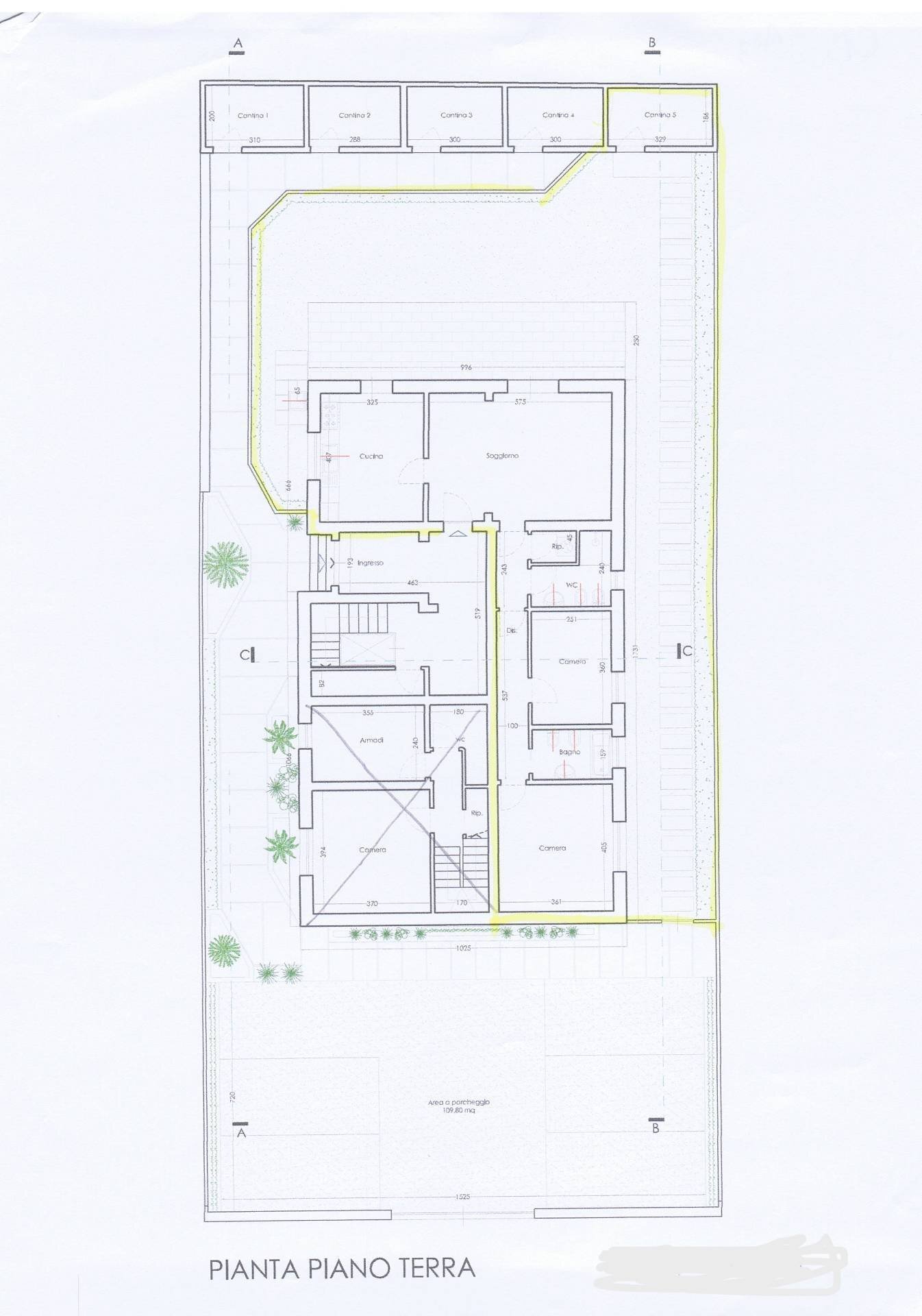 Foto 4 - Four-room apartment piazza lemmetti
 
3, Camaiore - floor plans 1