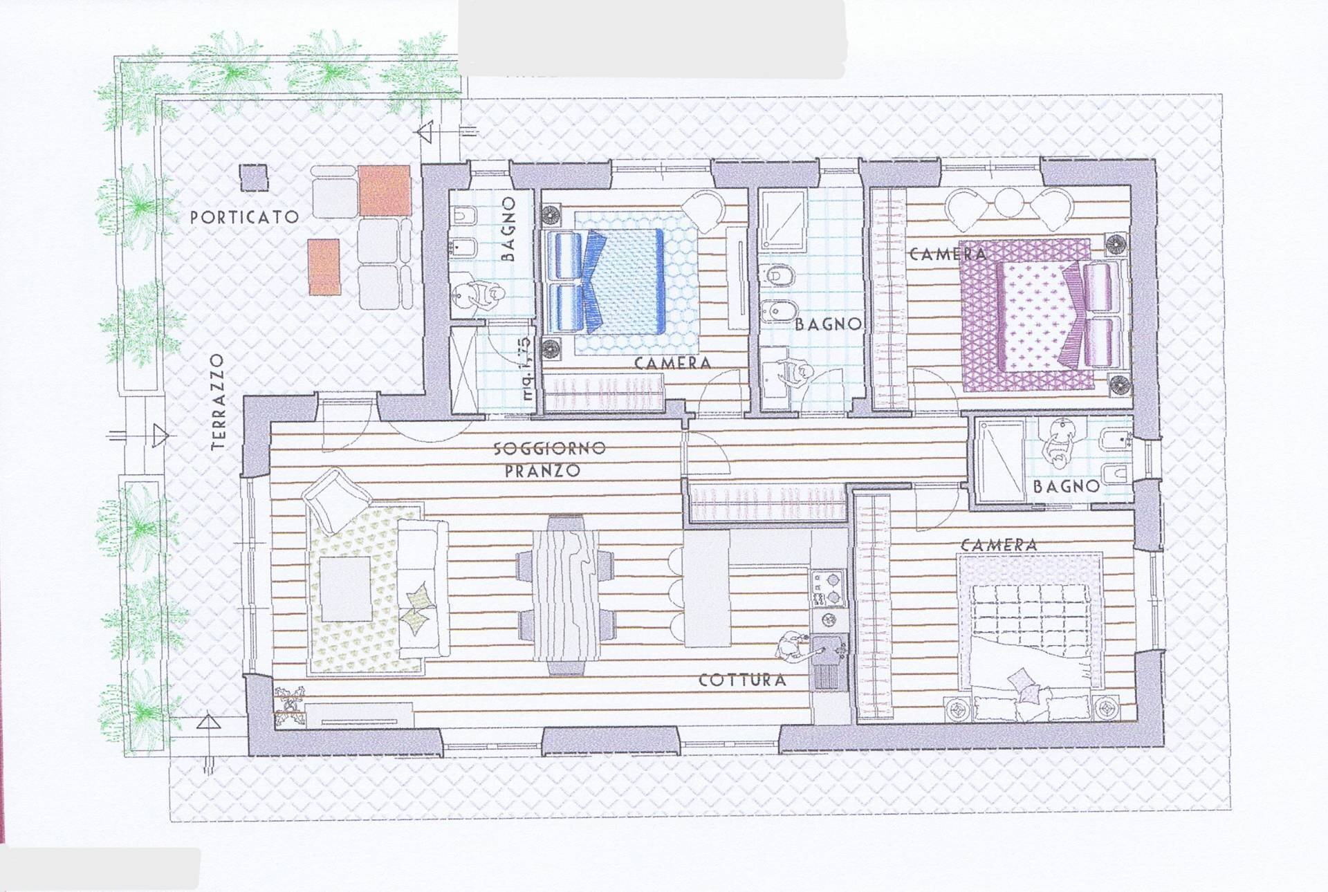 Foto 10 - Villa via pisanica, Pietrasanta - planimetria 1