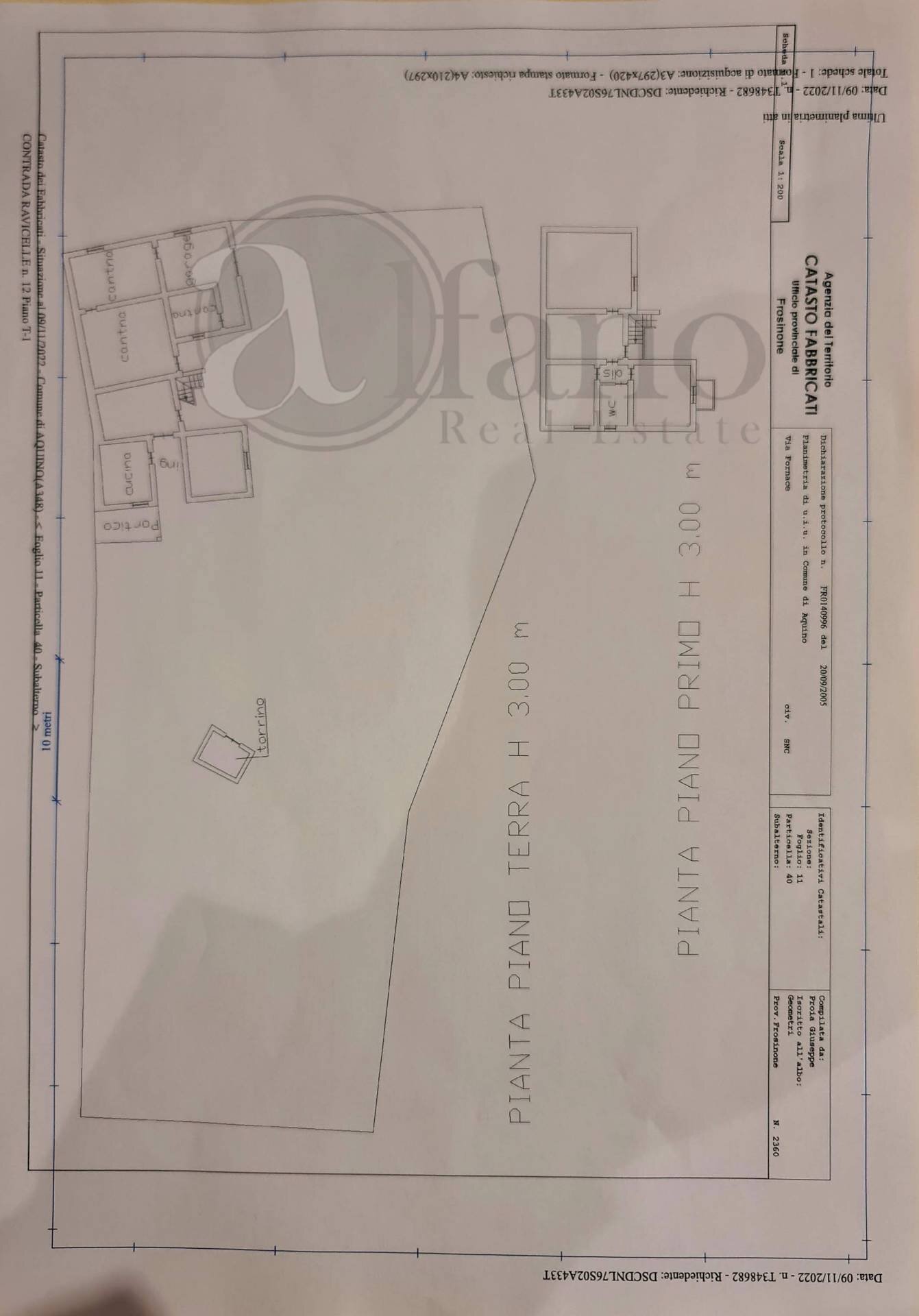 Foto 33 - Rustic Contrada Ravicelle
 
12, Aquino - floor plans 1