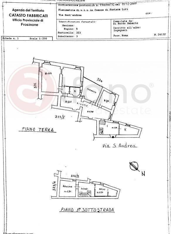 Foto 42 - Rustic Via Sant'Andrea, Fontana Liri - floor plans 1