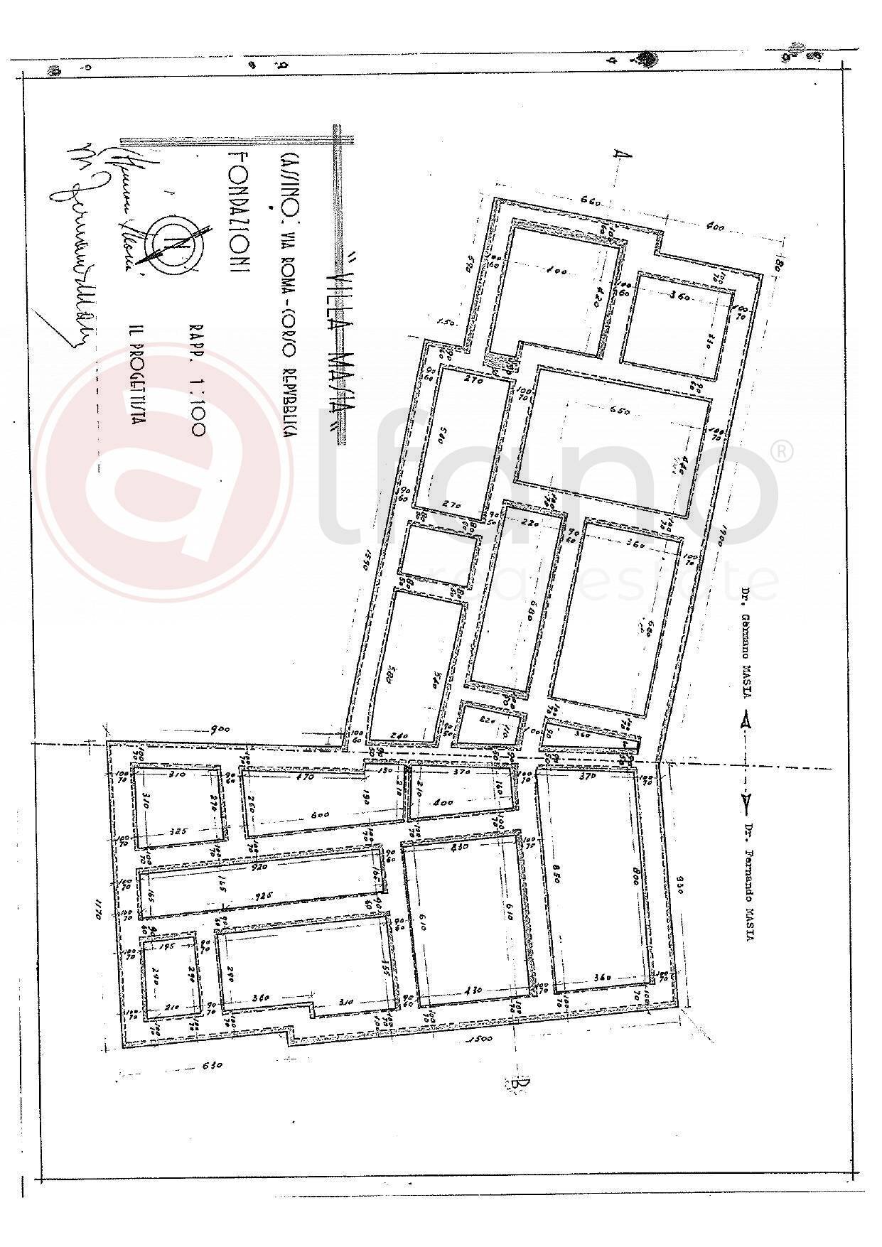 Foto 53 - Villa Corso Della Repubblica, Cassino - planimetria 1