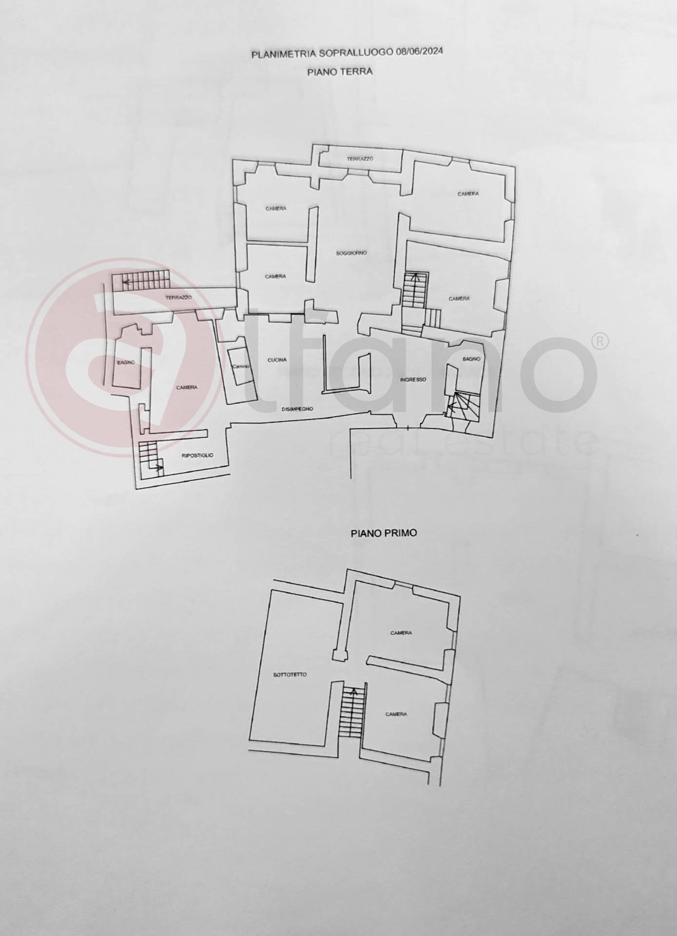 Foto 64 - Stabile - Palazzo Via Roma, Trivigliano - planimetria 1