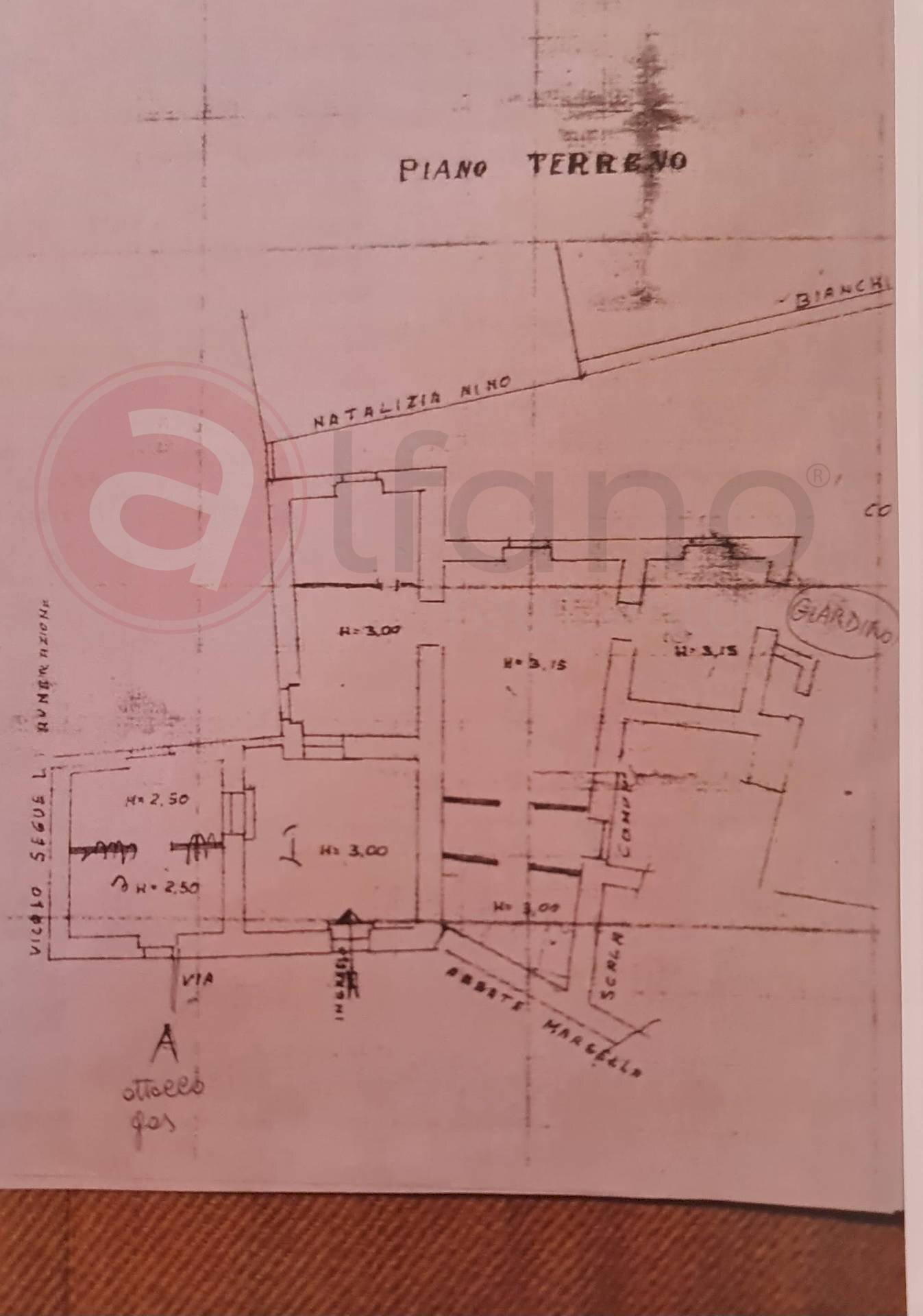 Foto 42 - Rustico Via Abate Marsella, Arpino - planimetria 1