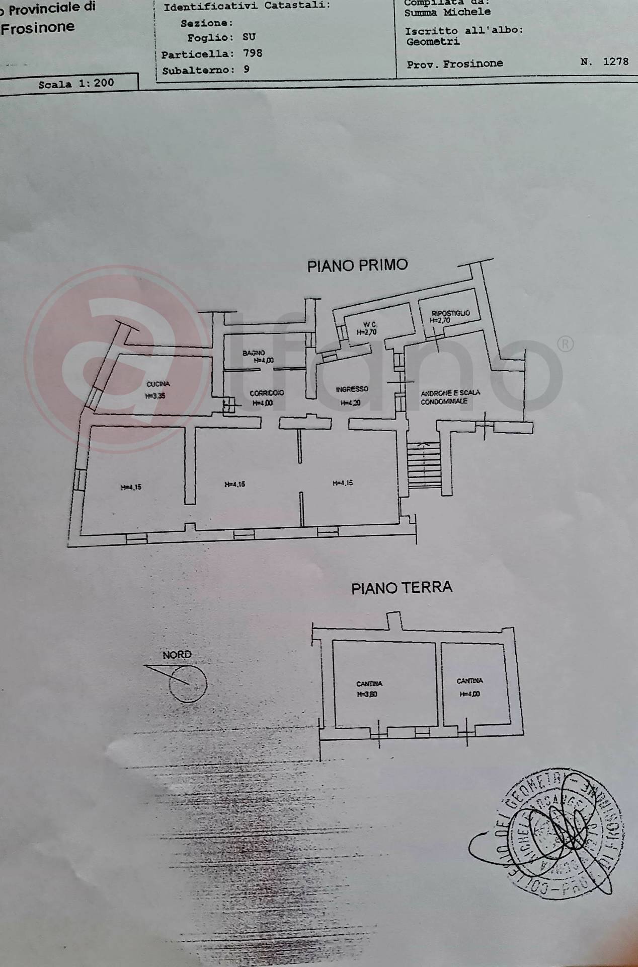 Foto 42 - Rustic Vicolo Santa Croce, Arpino - floor plans 1