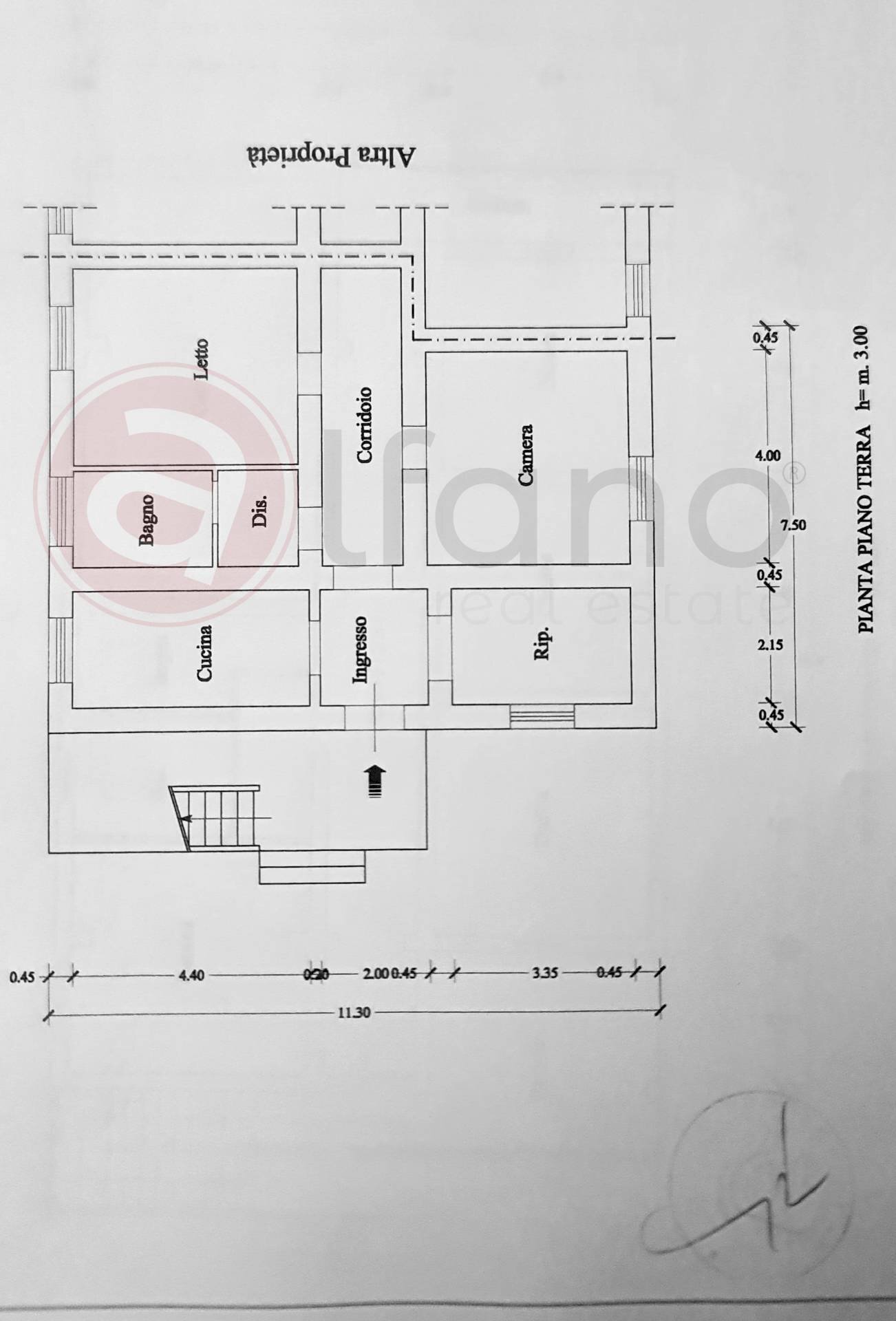 Foto 63 - Casa indipendente Via Granciara, Isola del Liri - planimetria 1