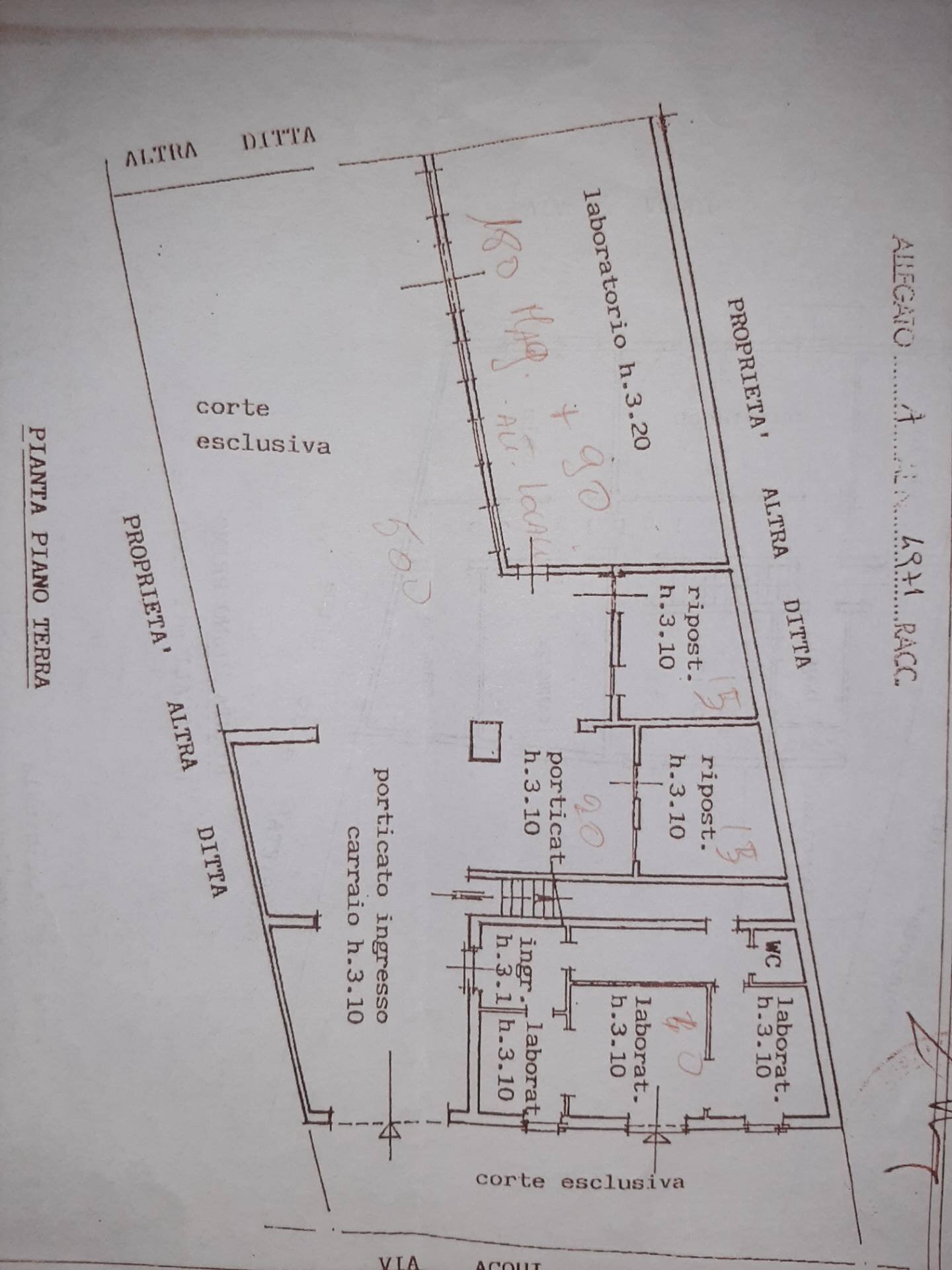Foto 23 - Casa indipendente Alessandria - planimetria 1