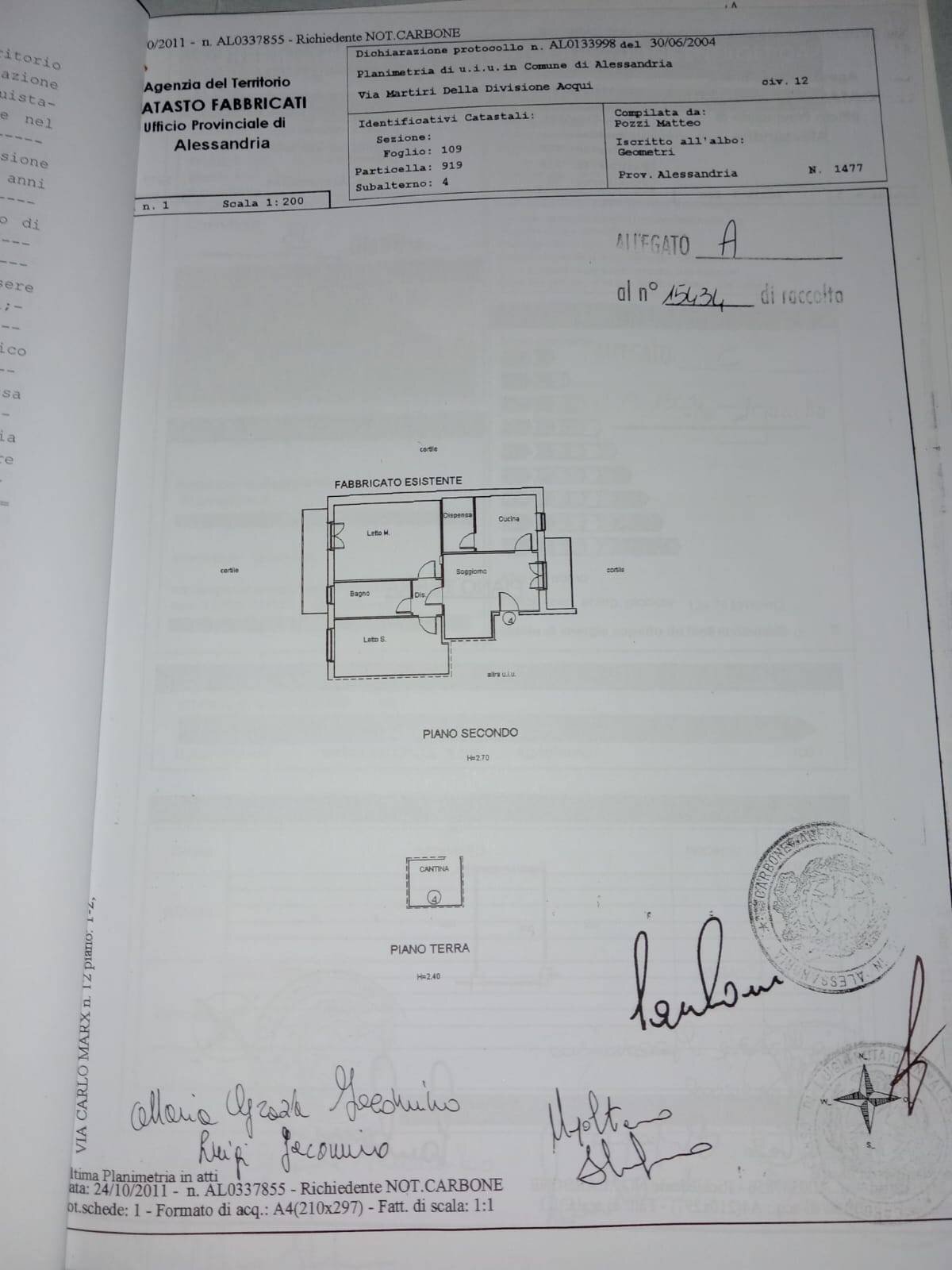 Foto 14 - Quadrilocale Alessandria - planimetria 1