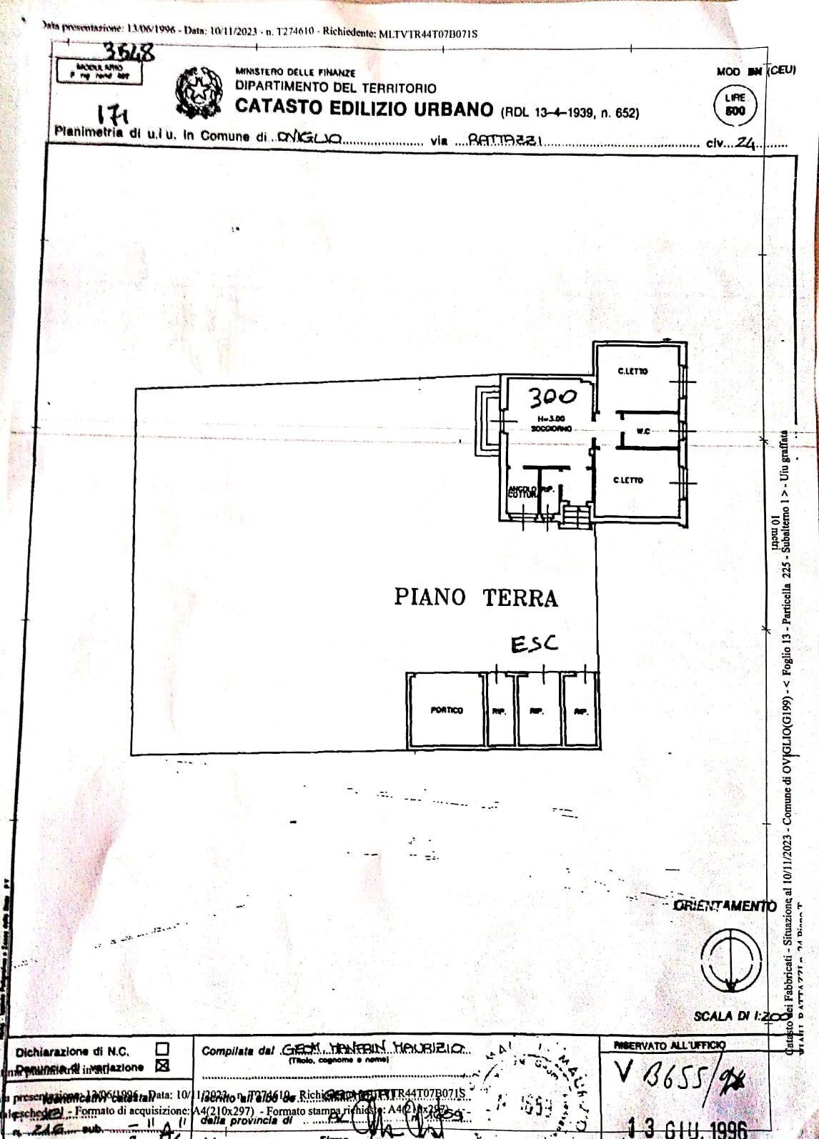 Foto 17 - Quadrilocale Oviglio - planimetria 1