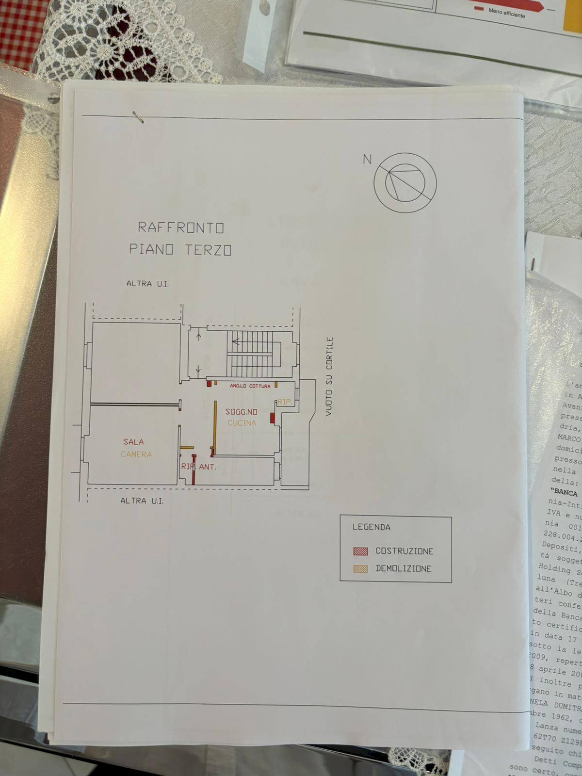 Foto 25 - Trilocale Alessandria - planimetria 1