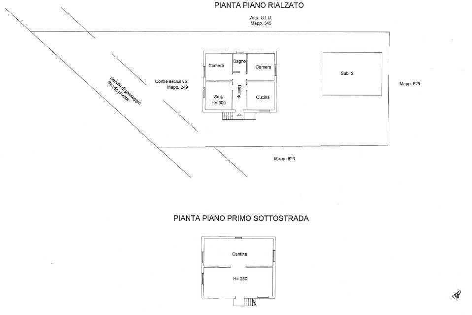 Foto 22 - Casa indipendente Alessandria - planimetria 1