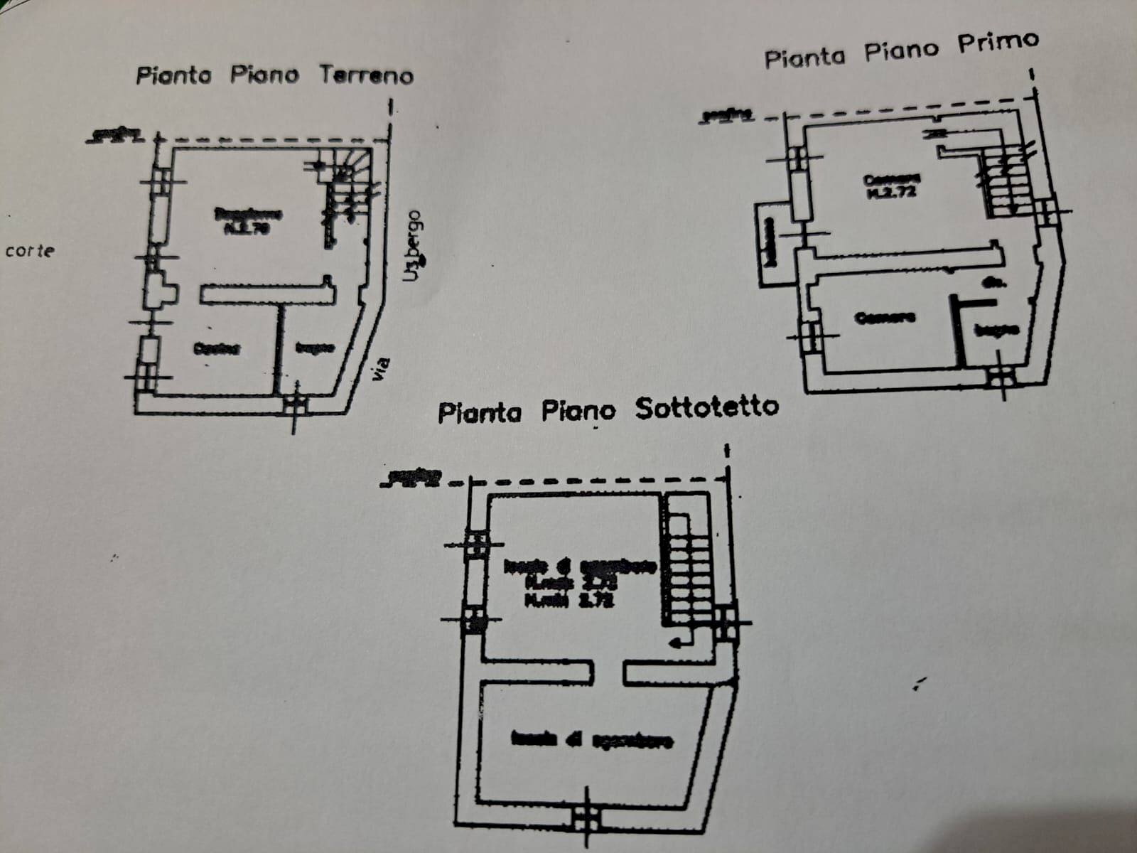 Foto 26 - Casa indipendente Castelletto Monferrato - planimetria 1