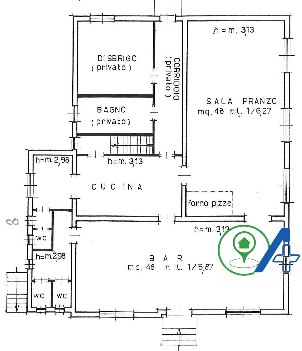 Foto 4 - Locale Commerciale strada Marengo, Goito - planimetria 1