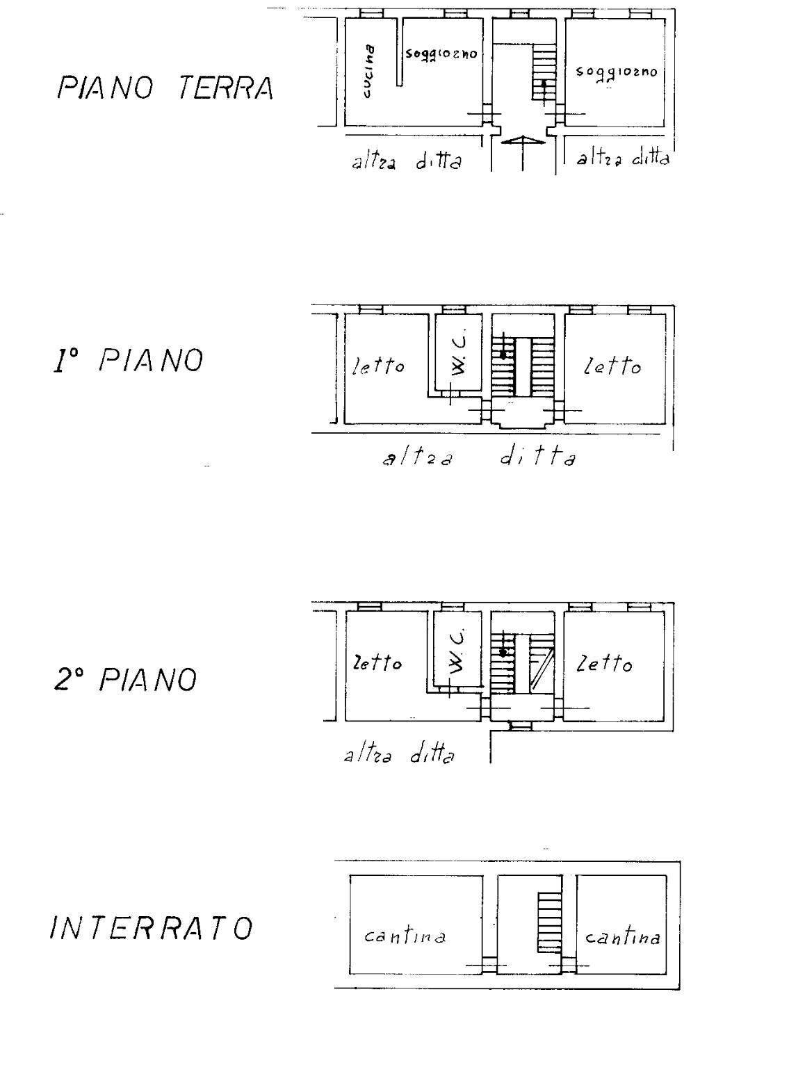 Foto 3 - Semi-detached house marcobi
 
27, Casale Litta - floor plans 1