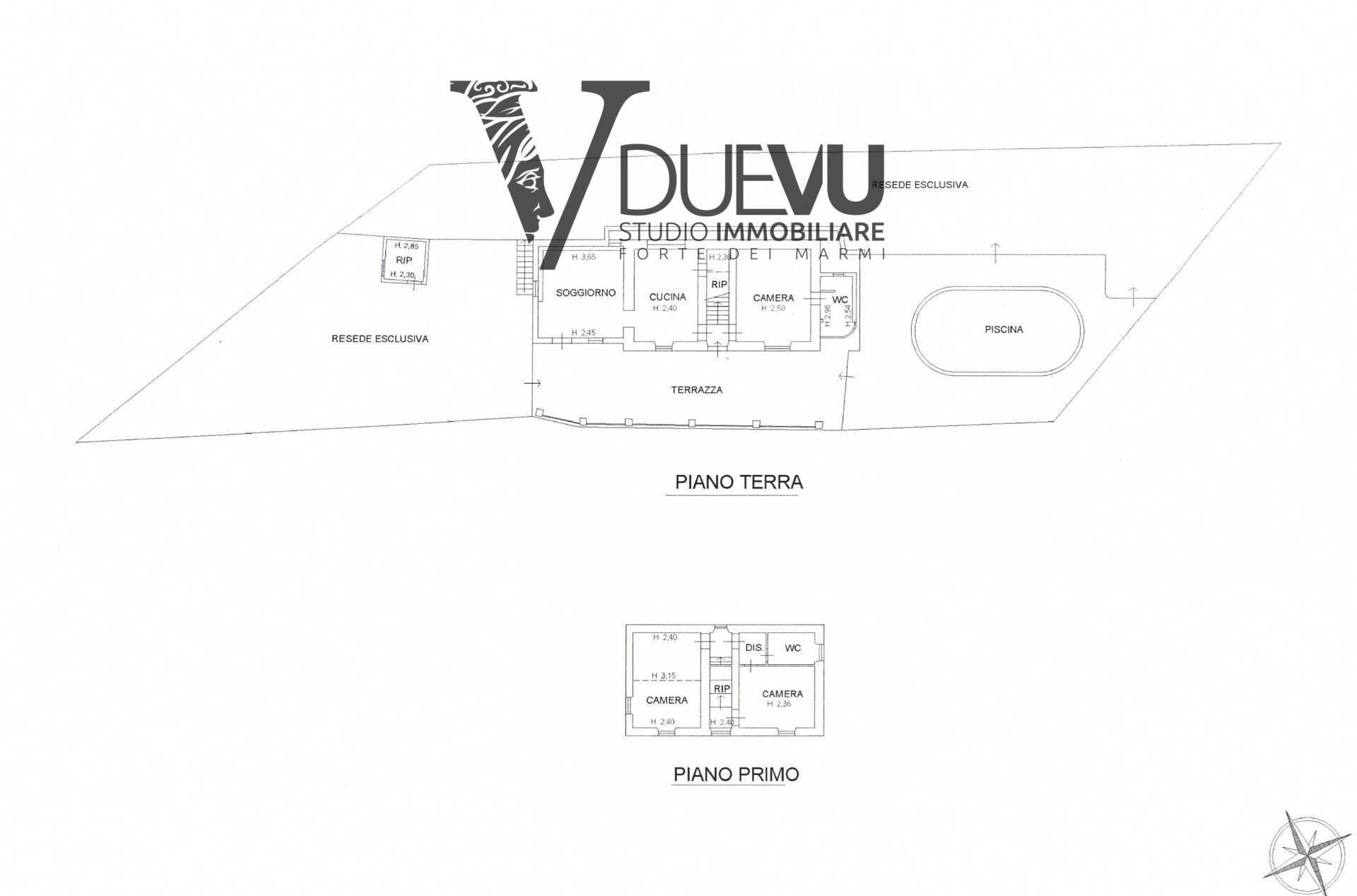 Foto 23 - Villa Via Castiglione, Pietrasanta - floor plans 1