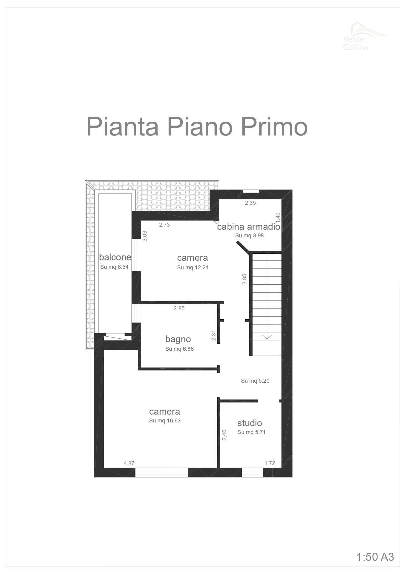 Foto 4 - Villa Via Celeste, Sant'Elpidio a Mare - planimetria 1