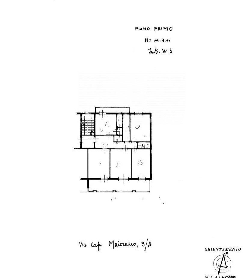 Foto 24 - Appartamento Via Capitano Maiorano
 
3A, Bari - planimetria 1