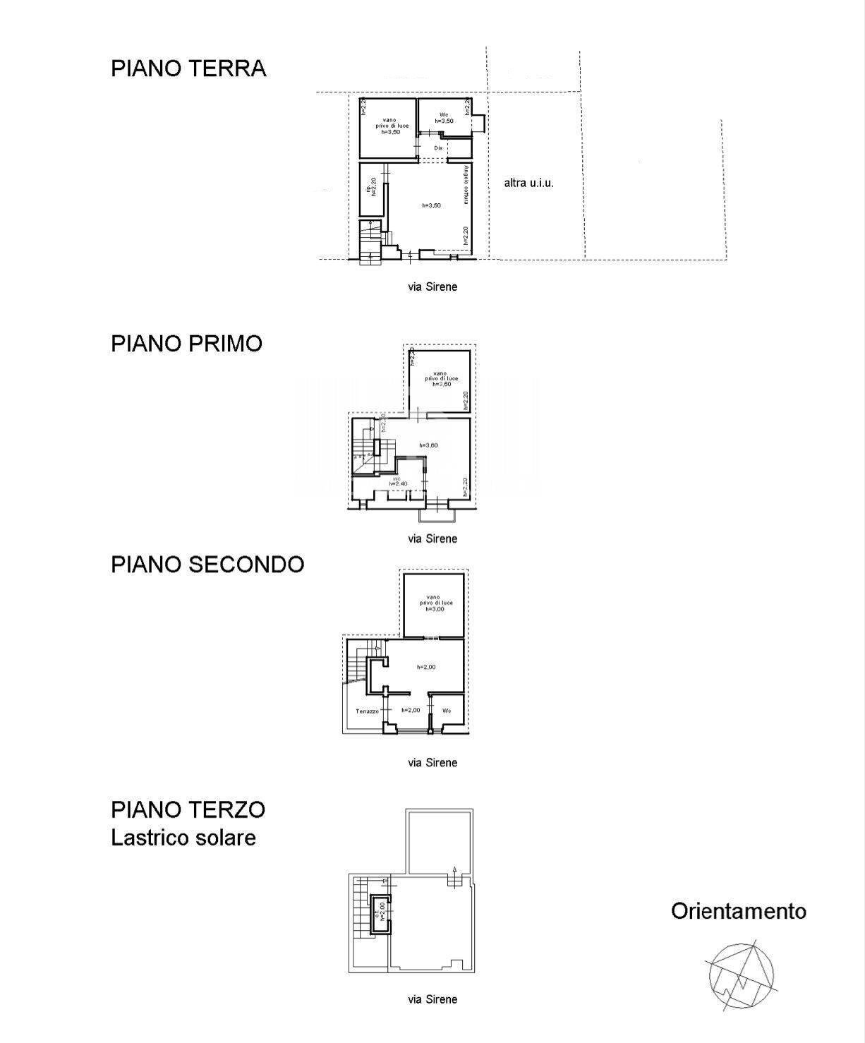 Foto 32 - Casa indipendente via Sirene
 
125-129, Polignano a Mare - planimetria 1
