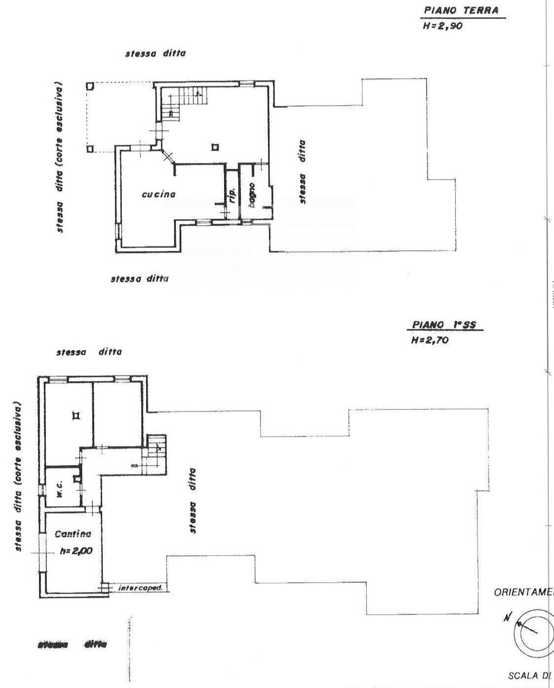 Planimetria residenza principale 1 - Villa Viale del Castelluccio
 
53, Fasano - planimetria 1