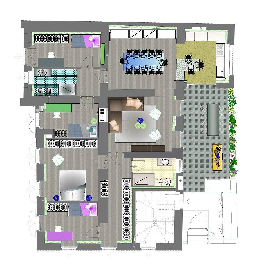 Foto 22 - Apartment Via Borgosale, Ranica - floor plans 1