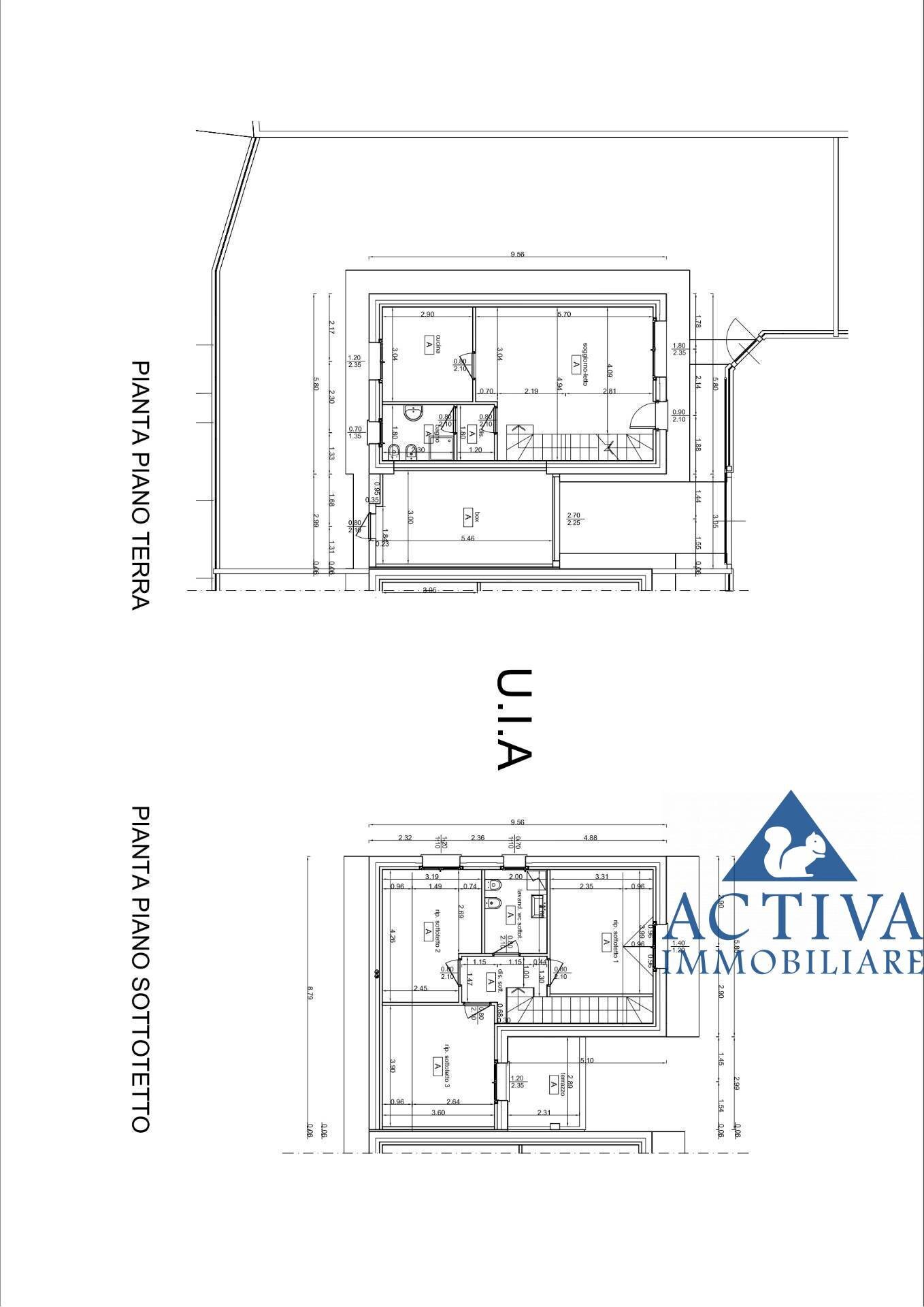 Foto 33 - Villa Via Ombrone, Olgiate Olona - planimetria 1