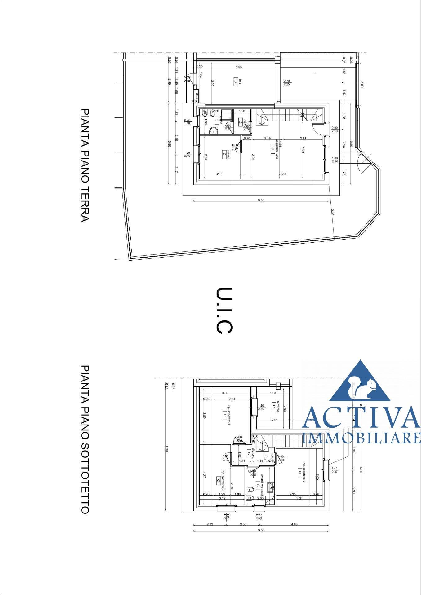 Foto 30 - Villa Via Taro, Olgiate Olona - floor plans 1