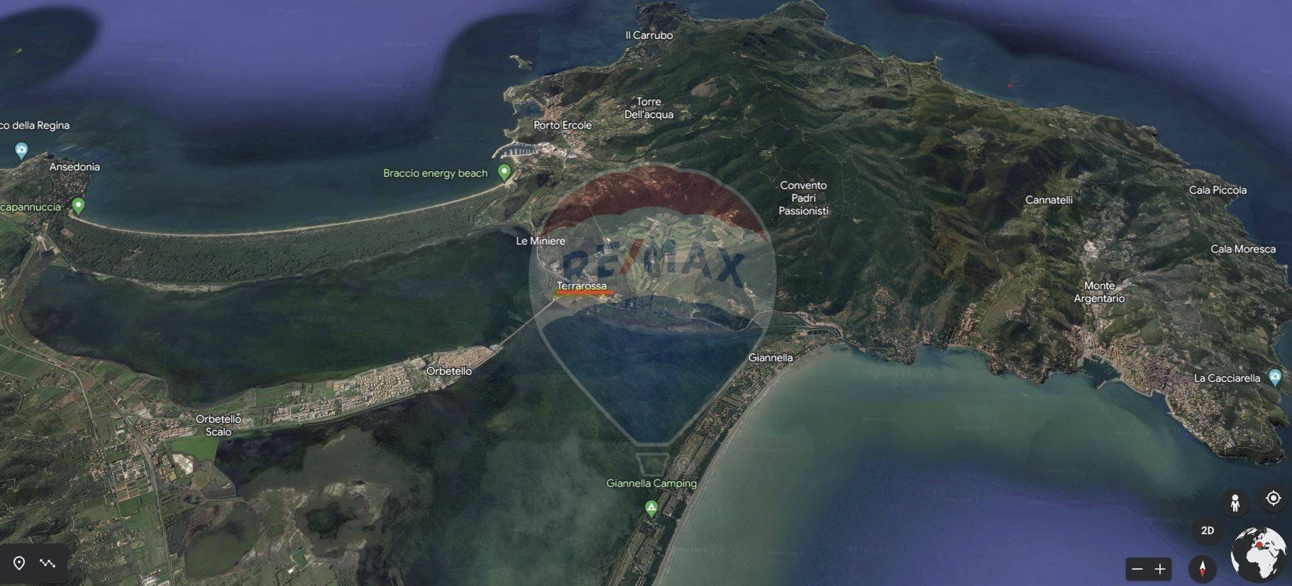 Posizione della mappa - Villa Via Acquedotto Leopoldino
 
36, Monte Argentario - foto 1