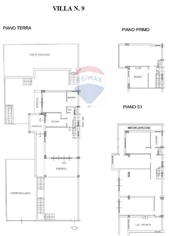 Pianta 2D - Villa Via Terrarossa, Monte Argentario - floor plans 1