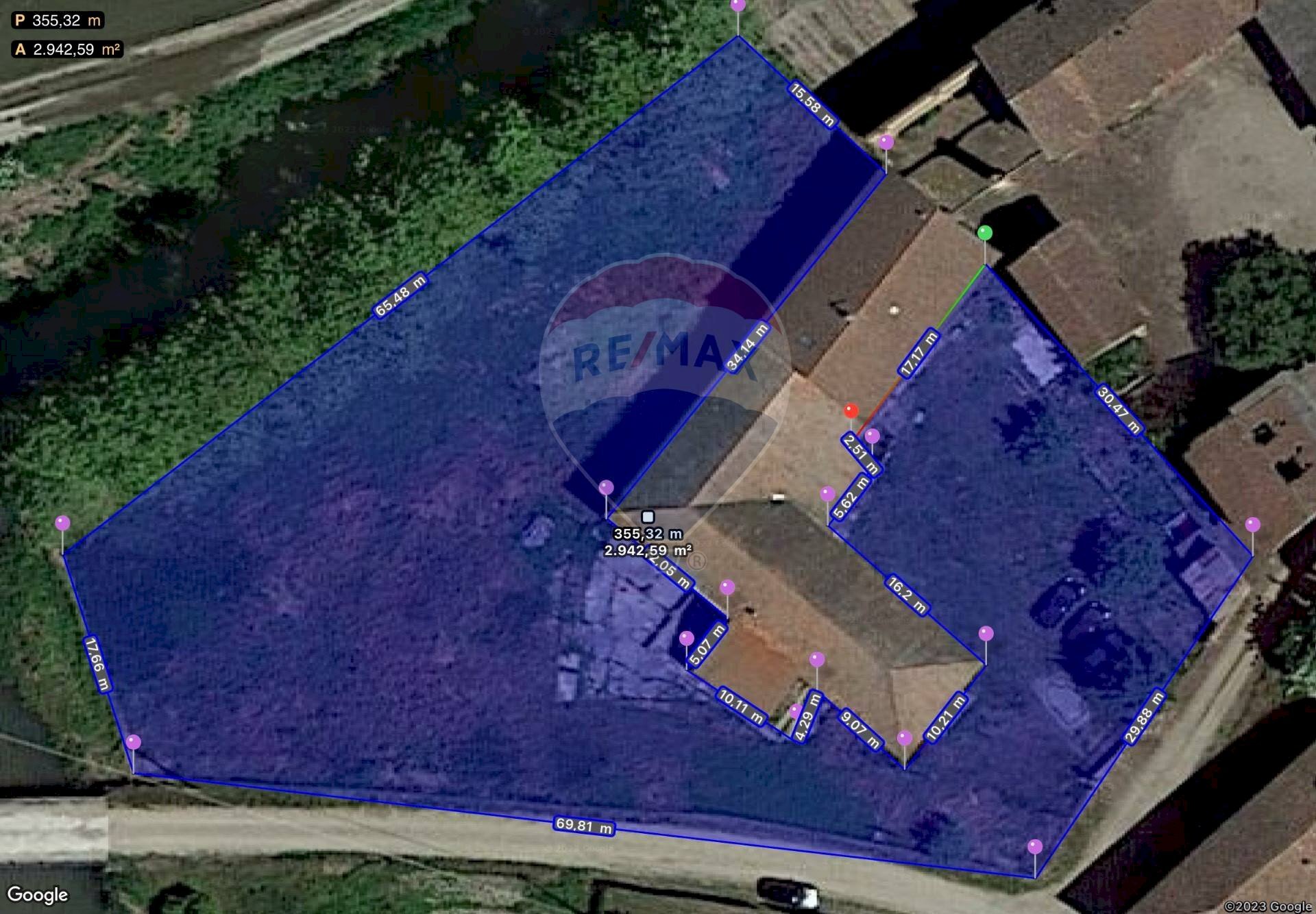Posizione della mappa - Independent house Via Cascina Cadè, Vercelli - floor plans 1