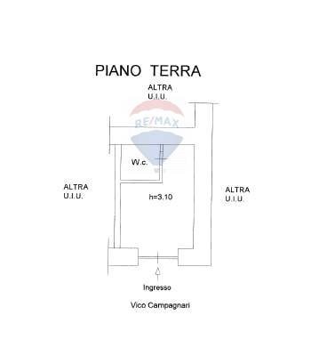 Pianta 2D - Locale Commerciale Vico Maglioli
 
21, Napoli - planimetria 1