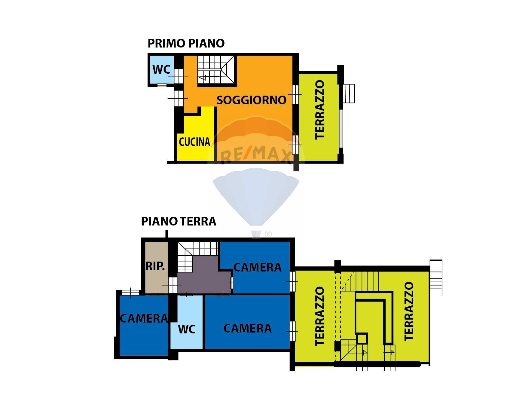 Pianta 2D - Appartamento via Giovanni Mazzella, Forio - planimetria 1
