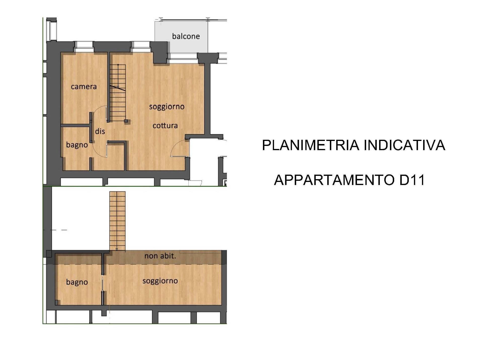 Foto 20 - Three-room apartment Strada Larzey, Courmayeur - floor plans 1