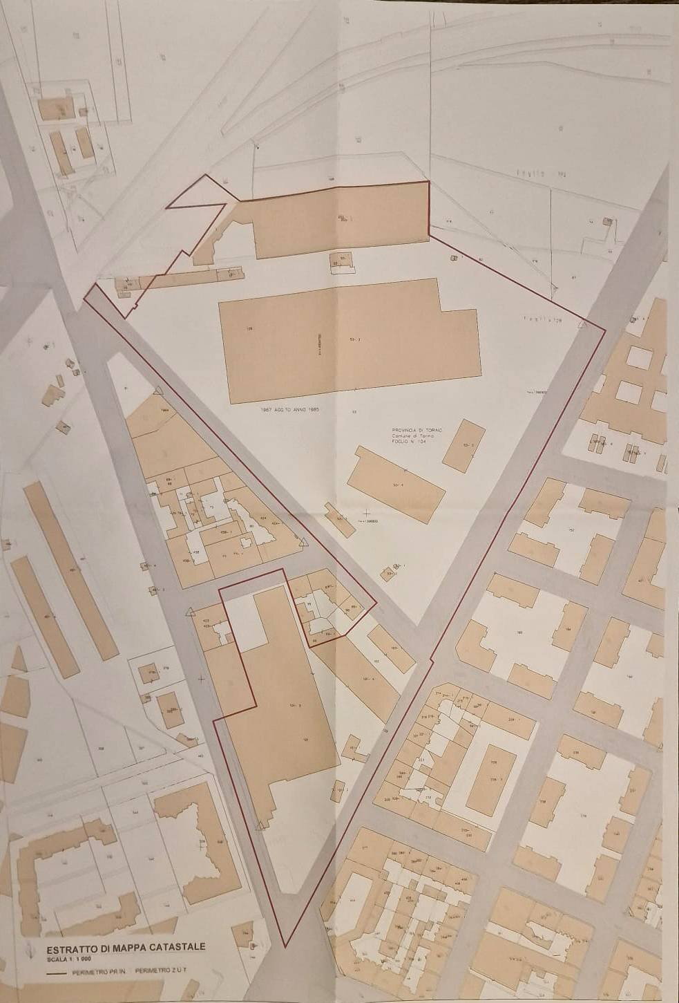 Foto 2 - Building land Via Cigna, Torino - floor plans 1