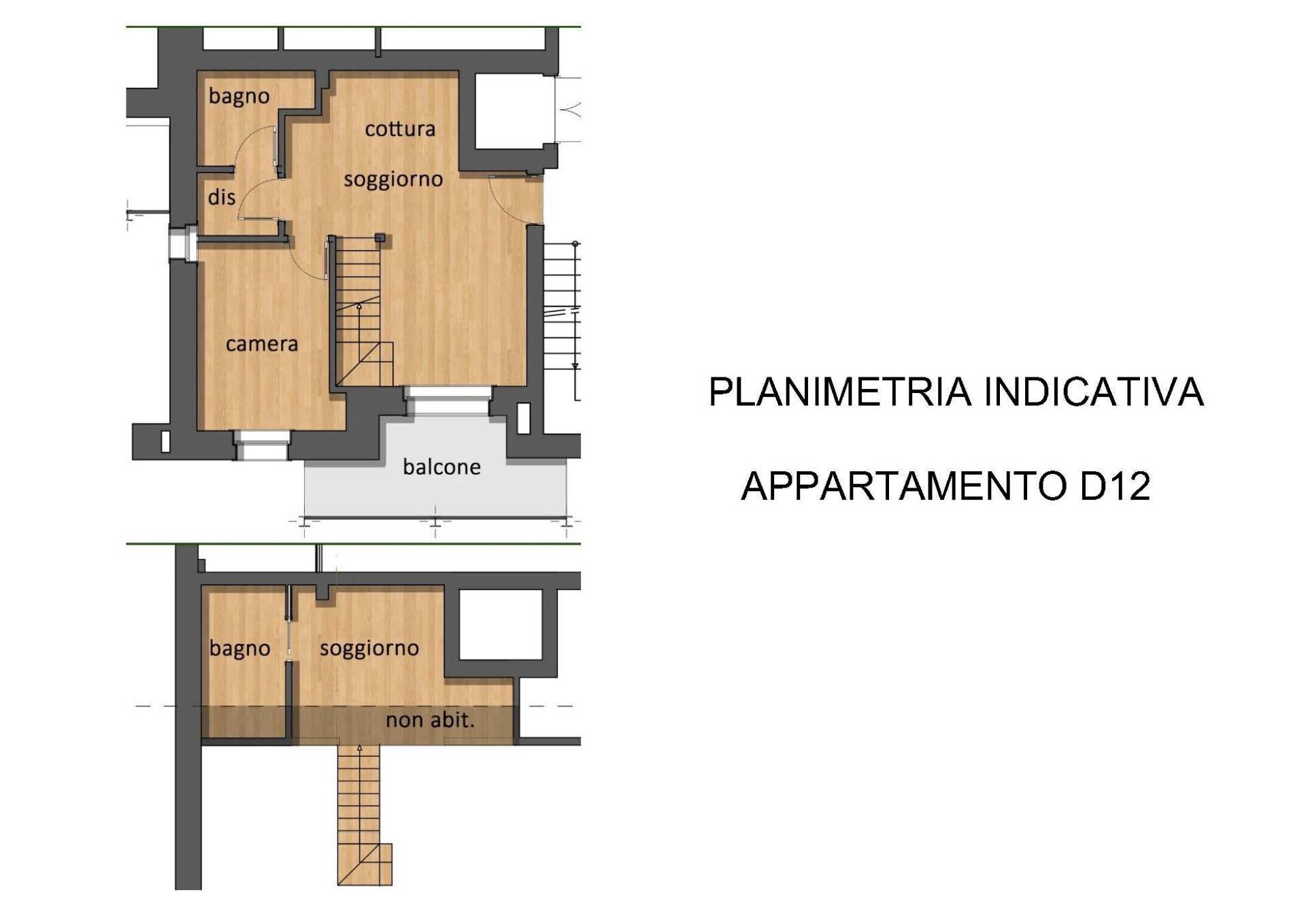 Foto 26 - Trilocale Strada Larzey, Courmayeur - planimetria 1