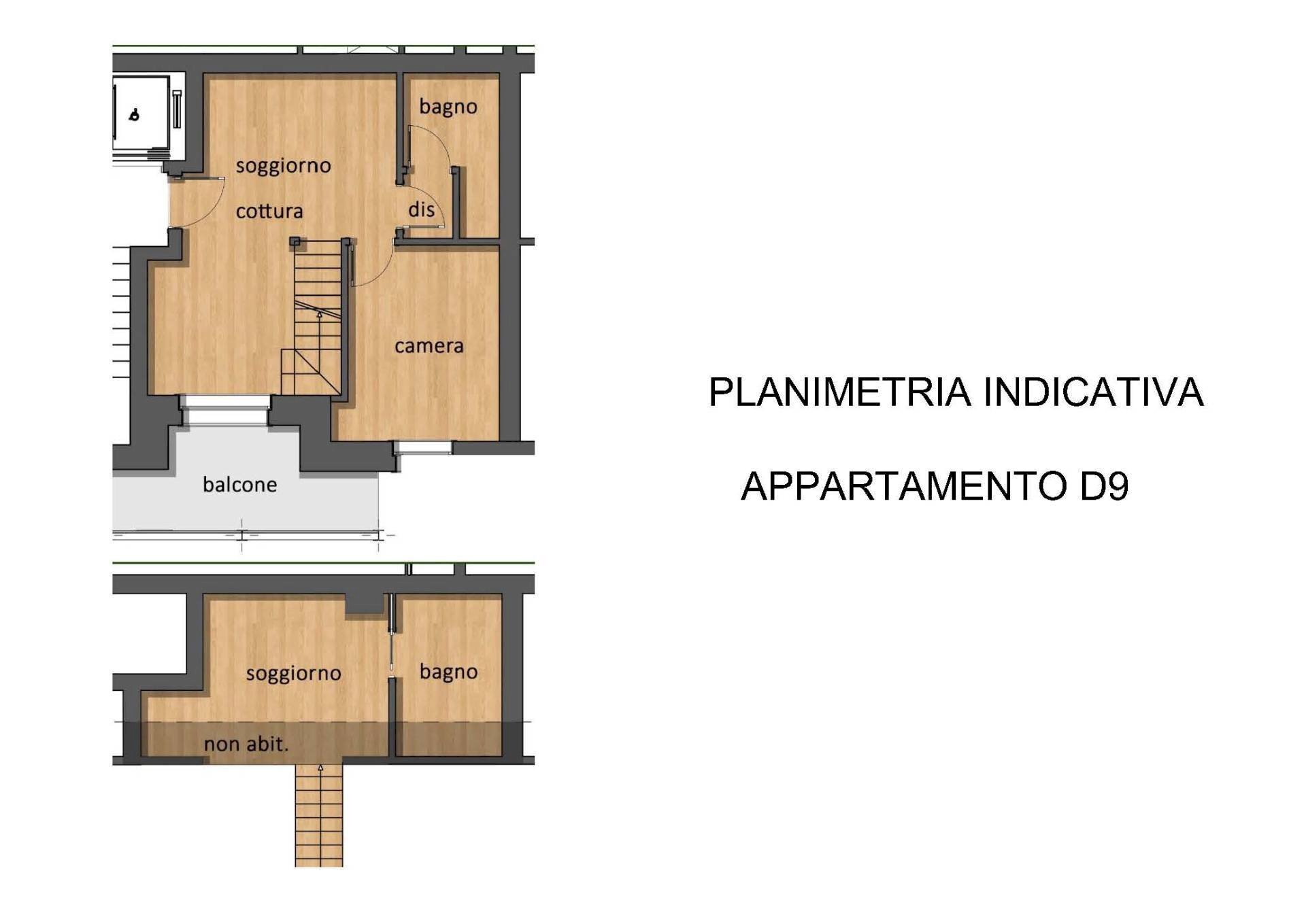 Foto 17 - Three-room apartment Strada Larzey, Courmayeur - floor plans 1