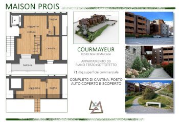 Foto 2 - Trilocale Strada Larzey, Courmayeur - foto 2