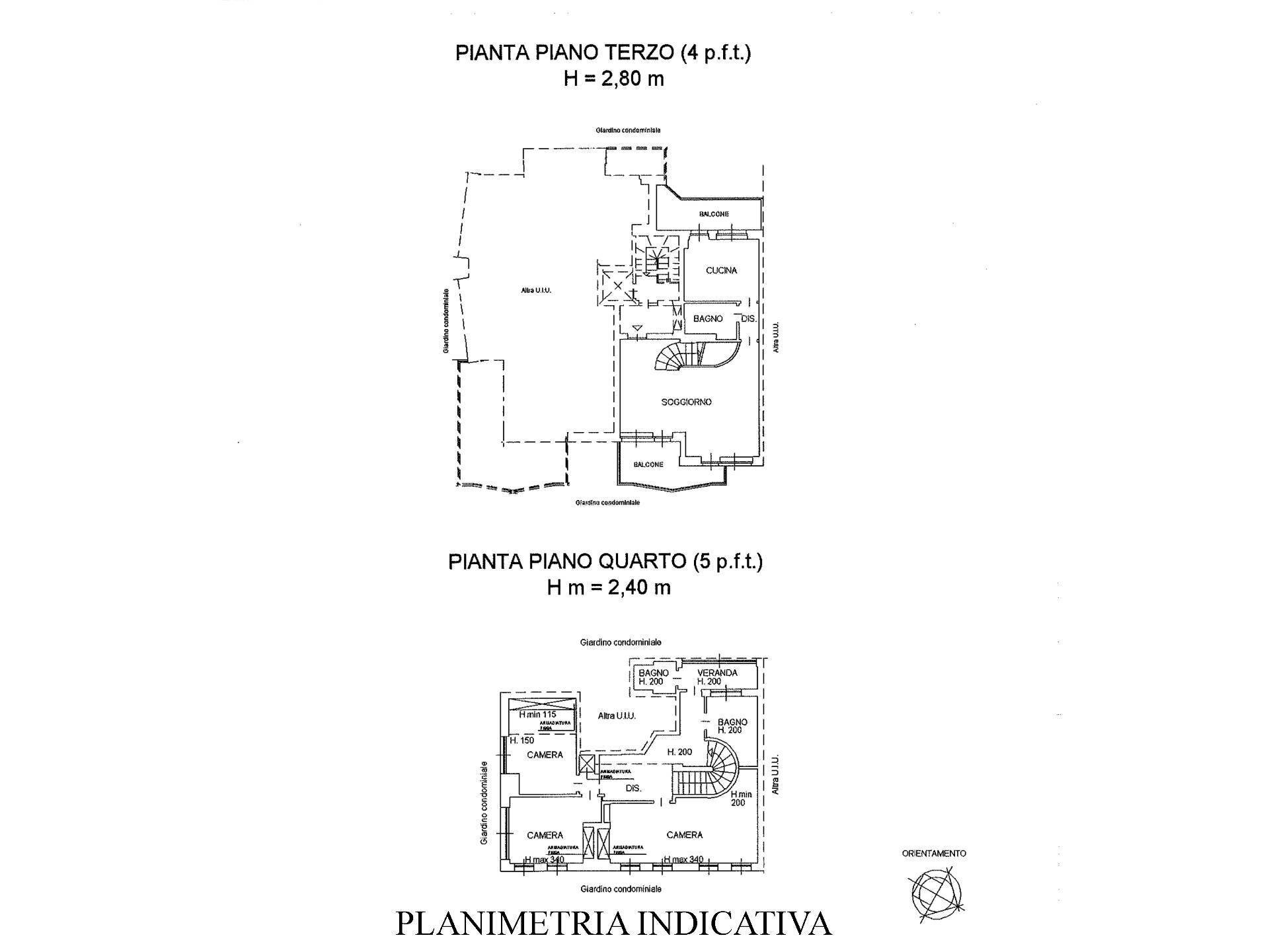 Foto 22 - Appartamento Via Dei Pini, Pino Torinese - planimetria 1