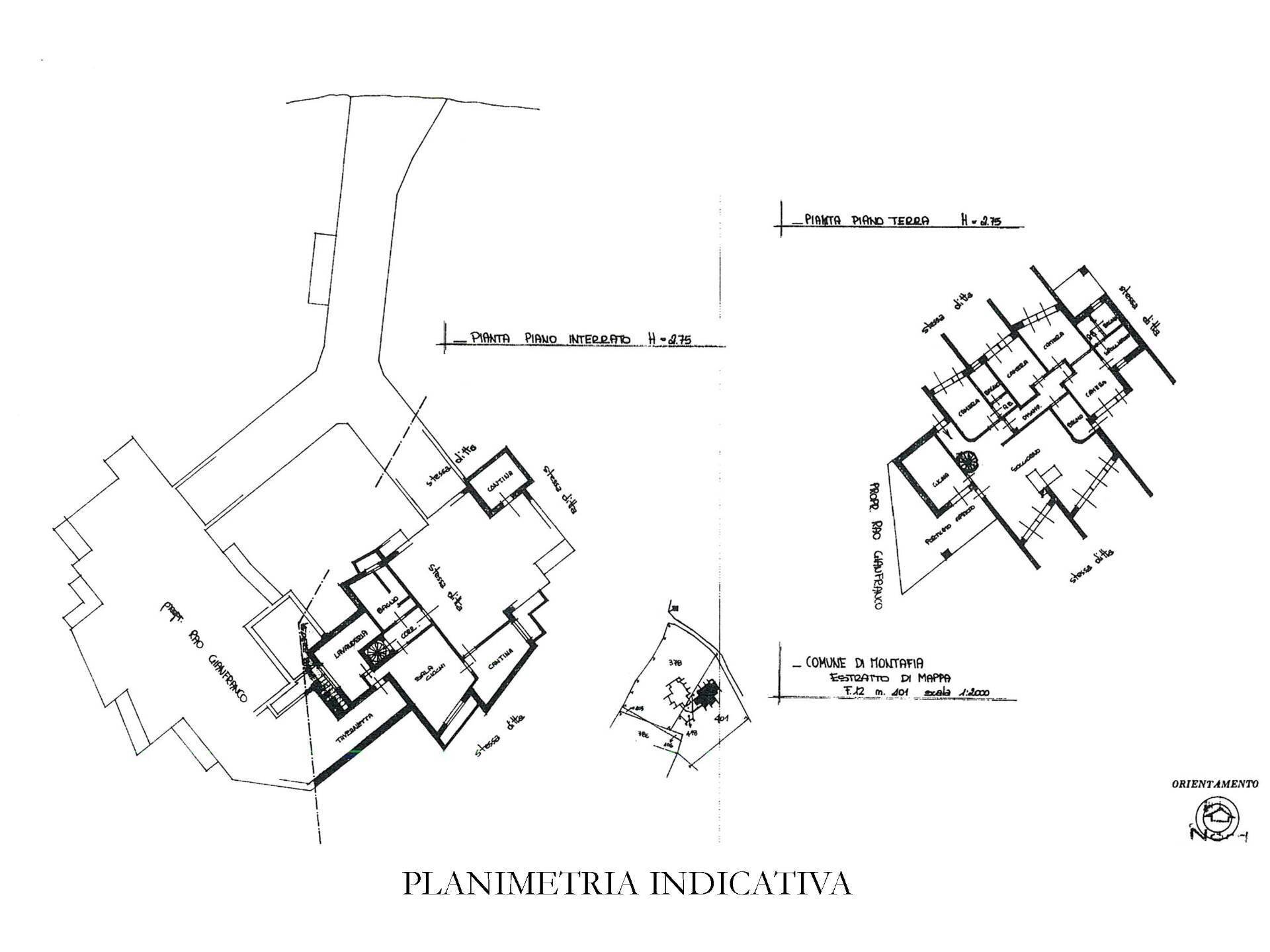 Foto 27 - Villa Via Viale, Montafia - floor plans 1
