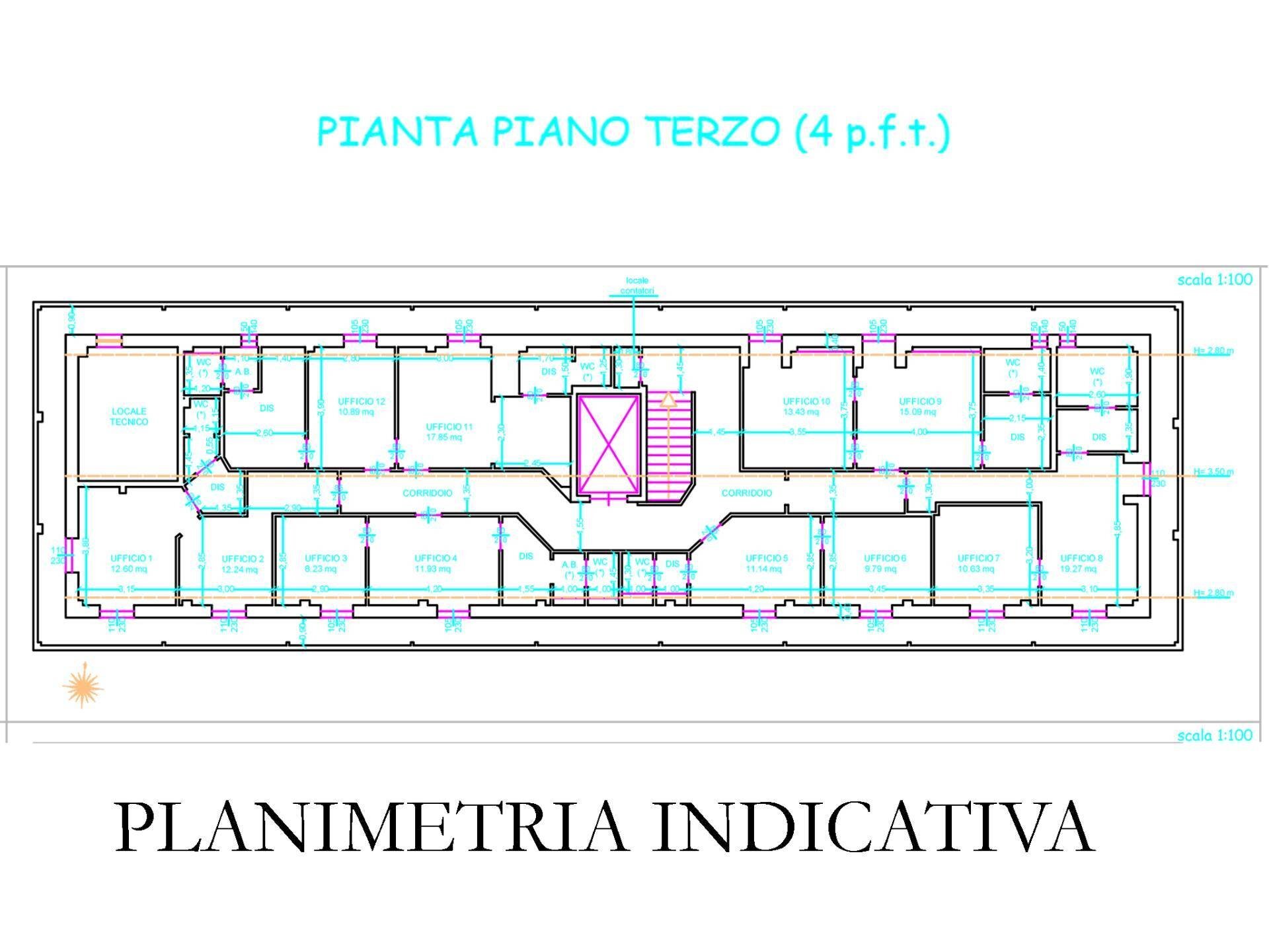 Foto 34 - Locale Commerciale Corso Moncenisio, Rosta - planimetria 1