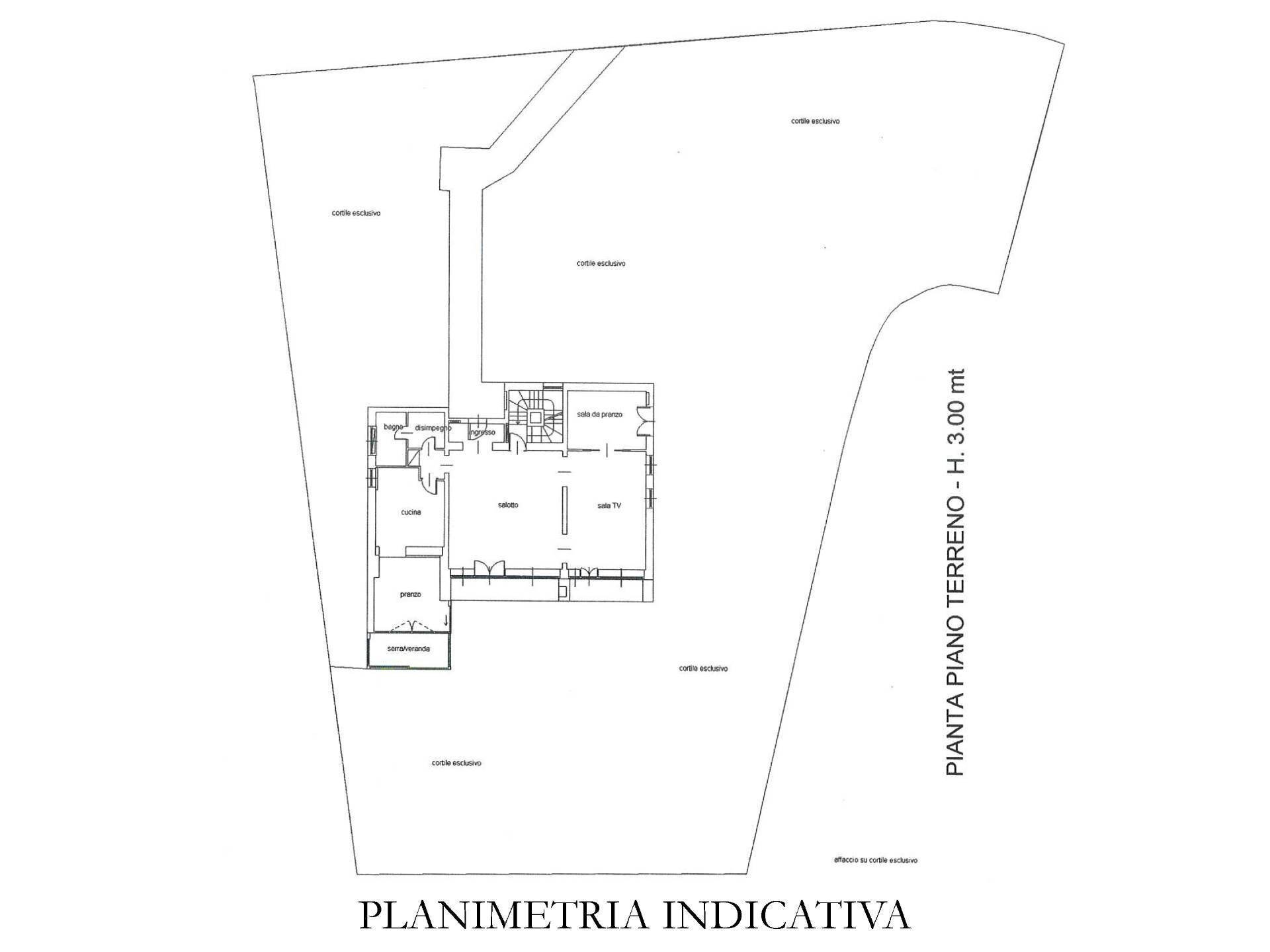 Foto 31 - Villa Strada San Vincenzo, Torino - planimetria 1