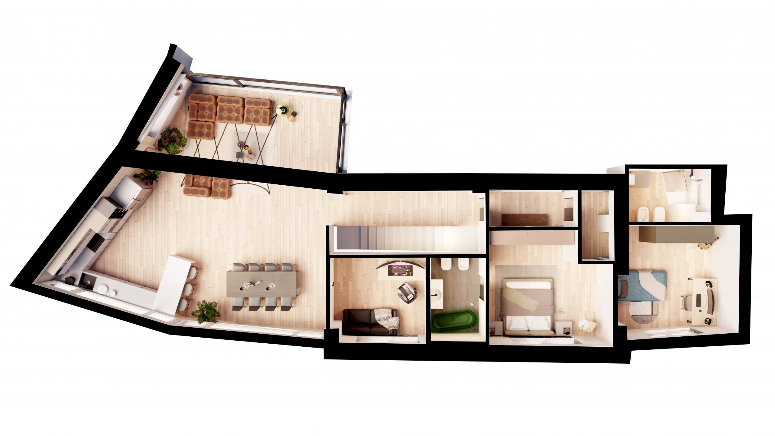 Foto 20 - Villa Strada Comunale Santa Margherita, Torino - planimetria 1