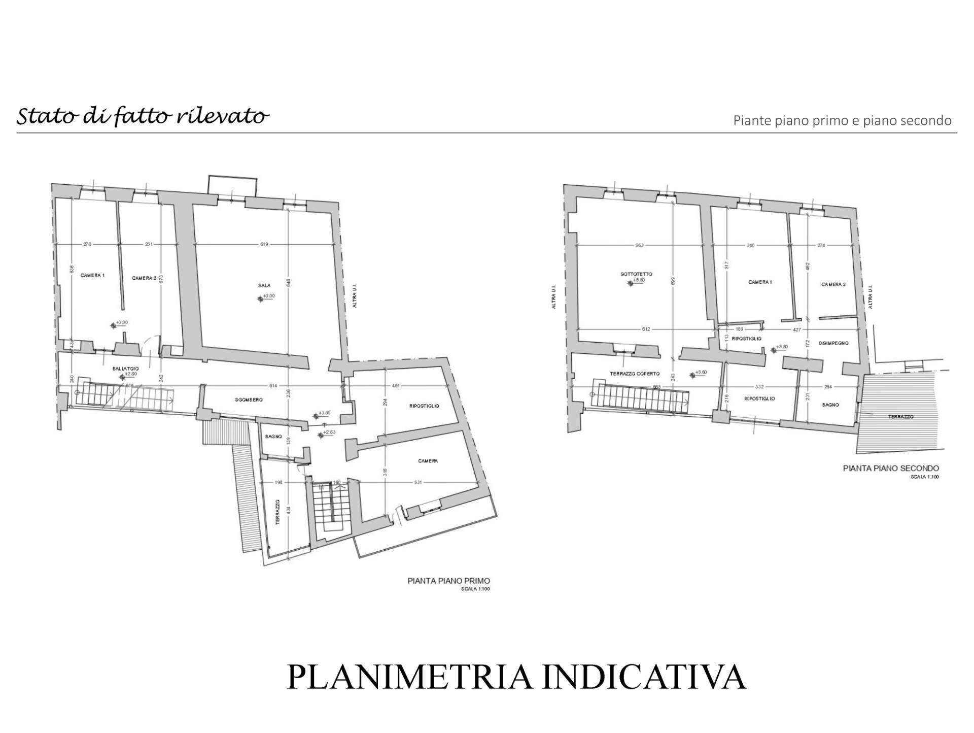 Foto 13 - Independent house Piazza Lucca, Piverone - floor plans 1