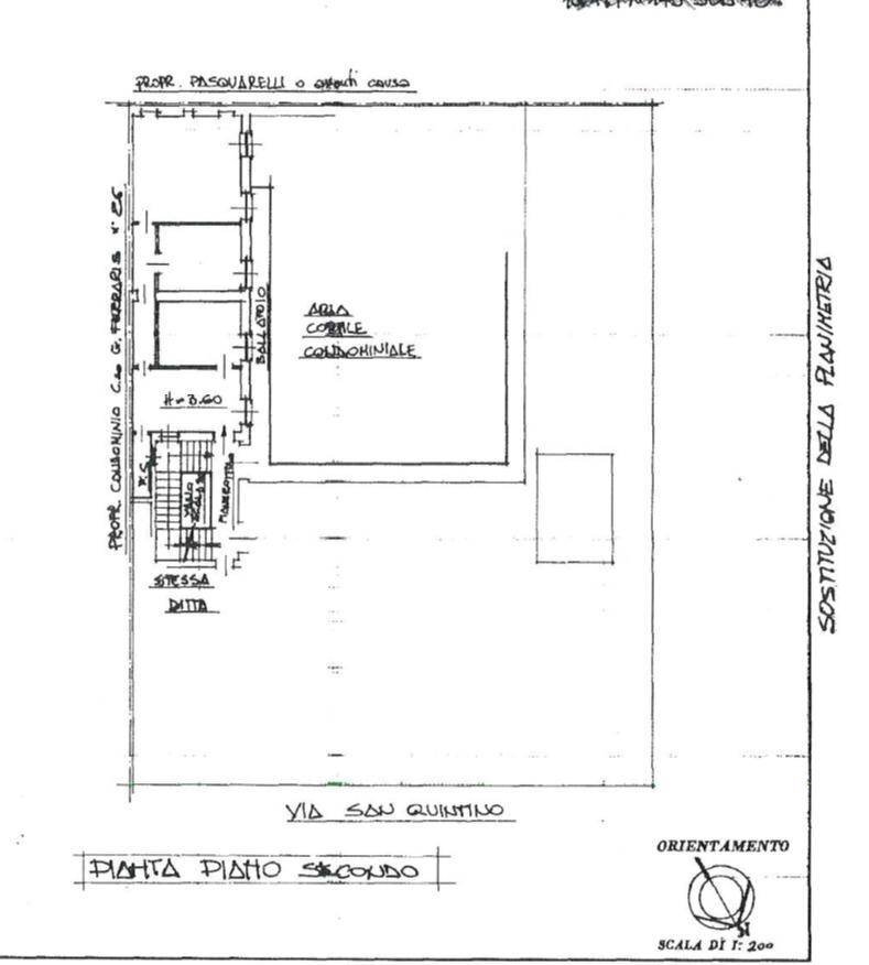 Foto 17 - Quadrilocale Via San Quintino
 
31, Torino - planimetria 1