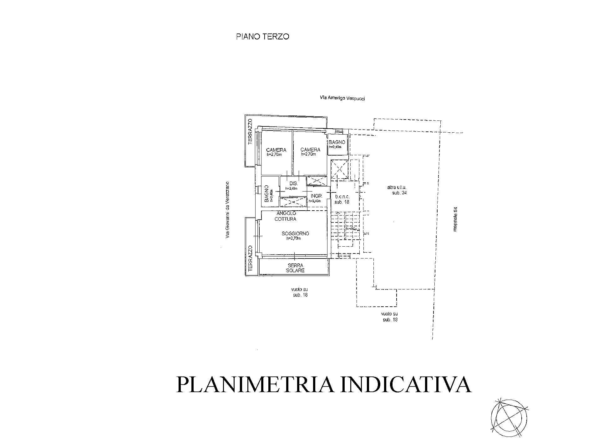Foto 31 - Three-room apartment Via Giovanni Da Verazzano, Torino - floor plans 1