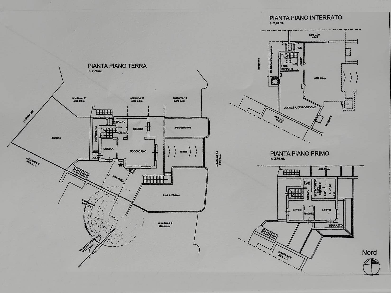 Foto 40 - Villa a Schiera Via Traforo
 
5, Pino Torinese - planimetria 1
