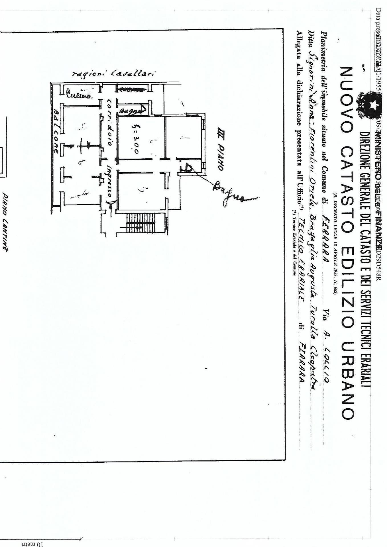 Foto 2 - Apartment VIA LOLLIO
 
16, Ferrara - floor plans 1