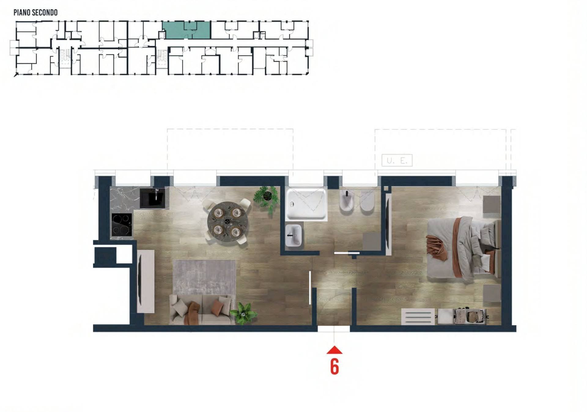 Foto 3 - Bilocale Piazza Brescia
 
17, Jesolo - foto 3