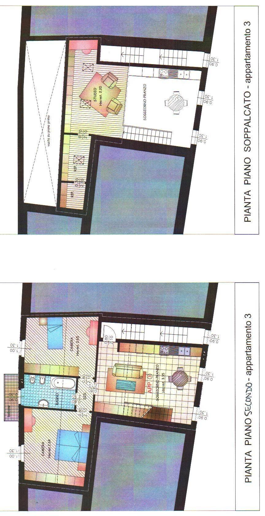 Foto 26 - Appartamento Loc. Ripe, Zogno - planimetria 1