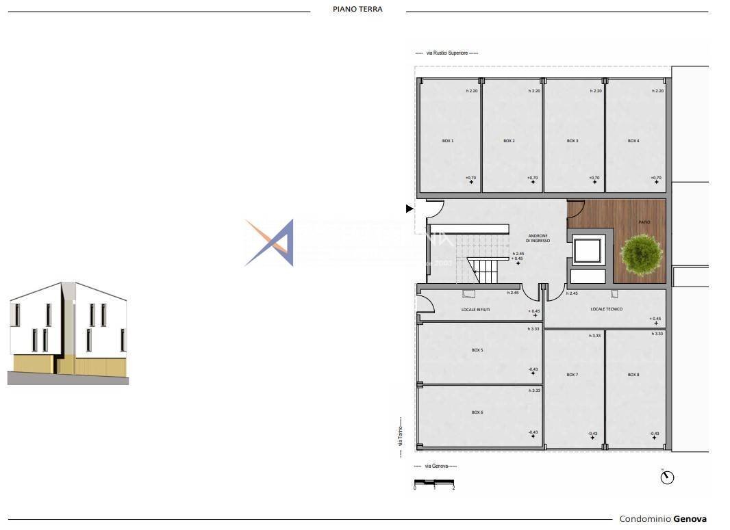 Foto 8 - Appartamento Sanremo - planimetria 1