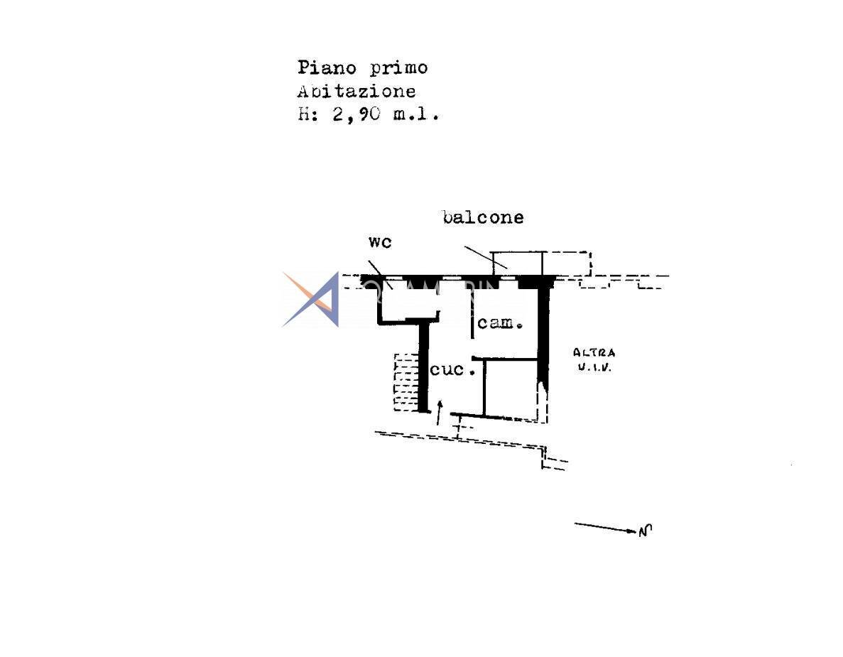 Foto 20 - Bilocale Sanremo - planimetria 1