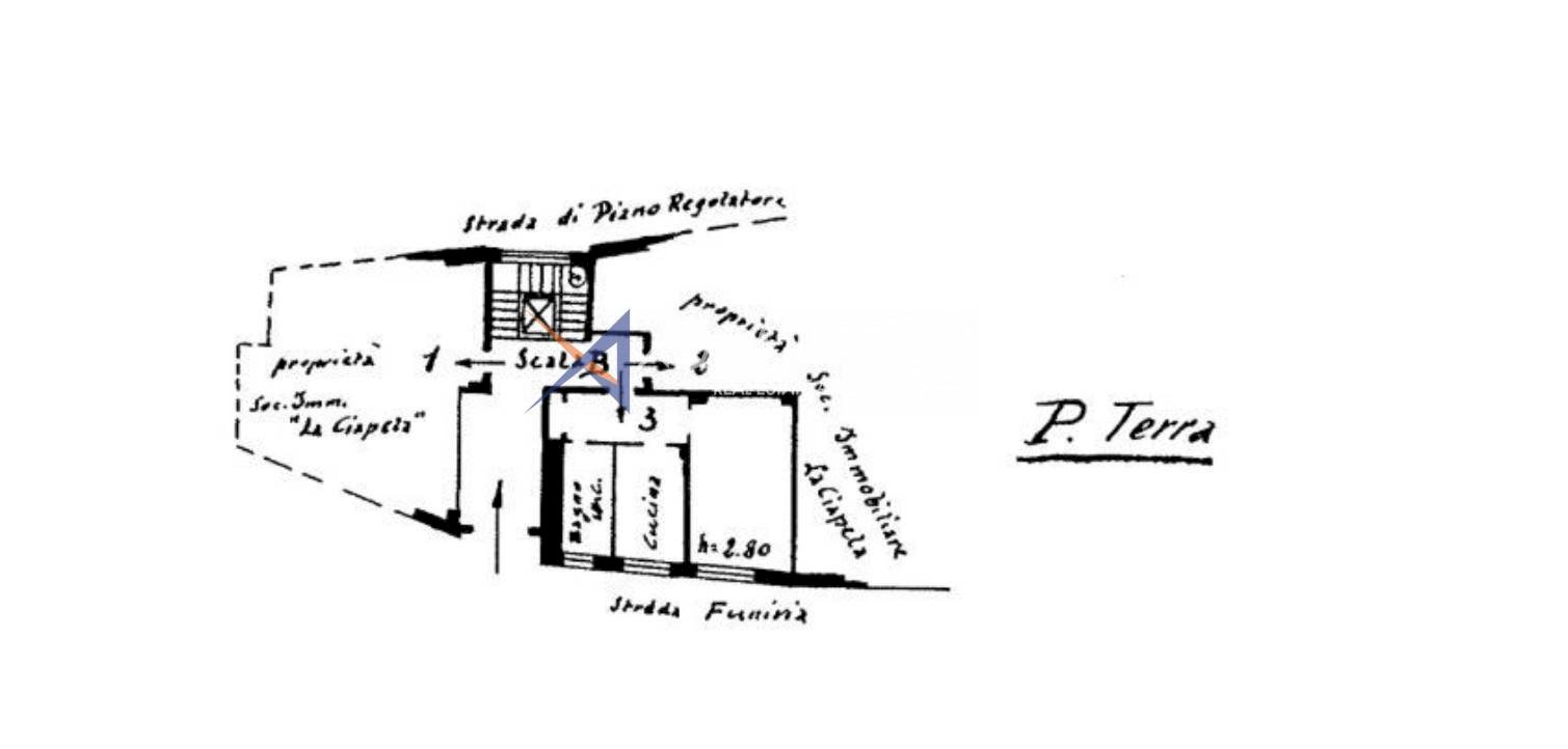 Foto 16 - Bilocale Sanremo - planimetria 1